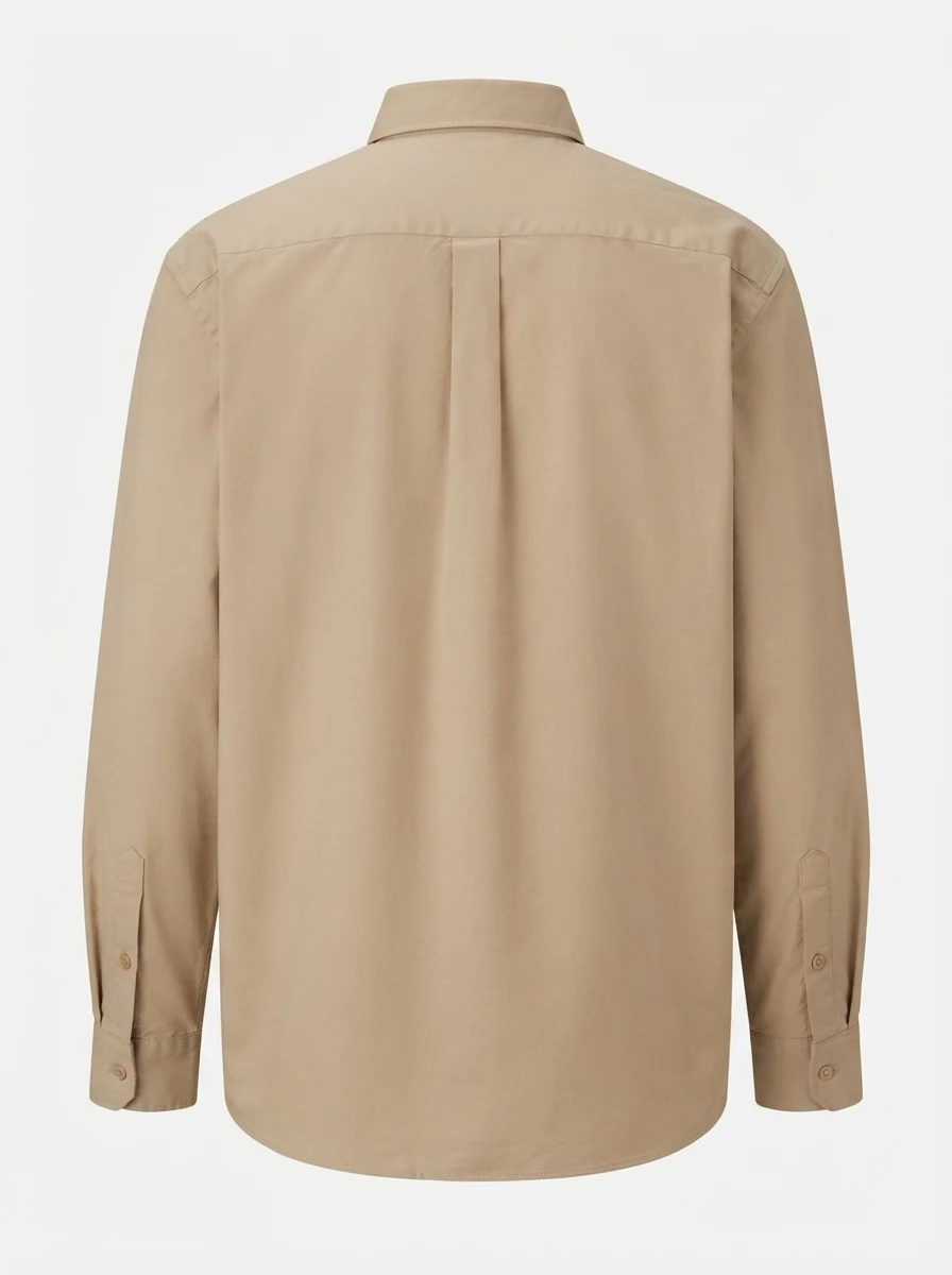 JEFF COLINS POLYLYCRA PLAIN SHIRT F/S, image 4