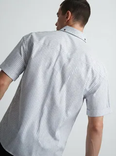LOOPY STRIPES CHAIN SHIRT 2