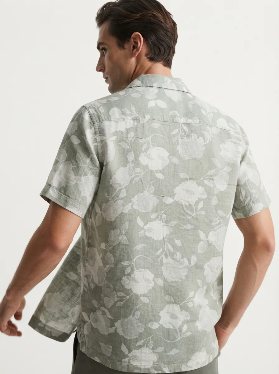 CALZADO LINEN PRINT H/S SHIRT, image 4