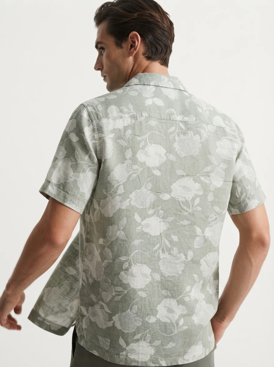 CALZADO LINEN PRINT H/S SHIRT, image 4
