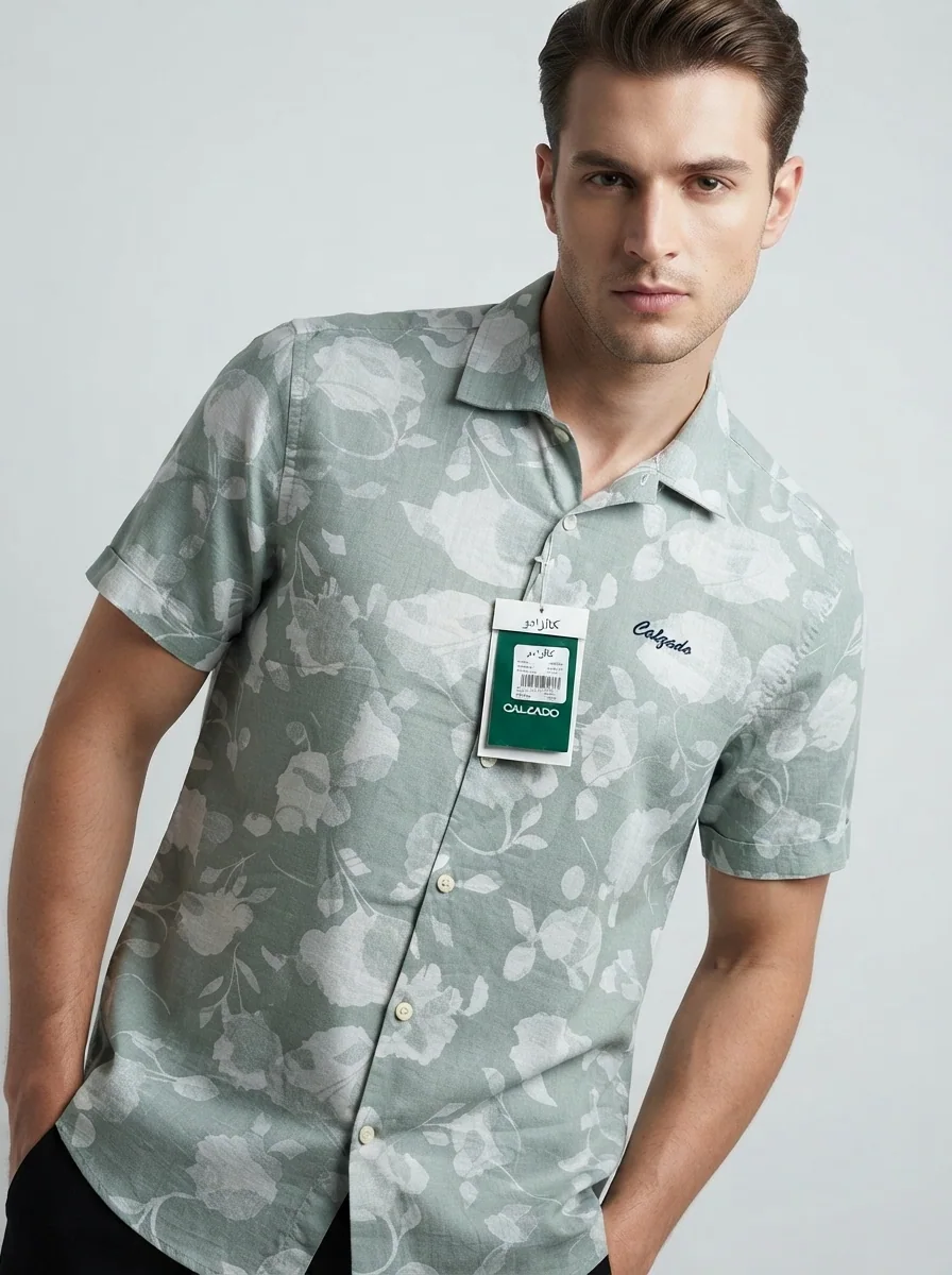 CALZADO LINEN PRINT H/S SHIRT, image 5