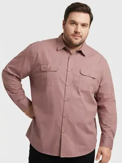 MOUNTSTONE OXFORD PLAIN SHIRT F/S 1