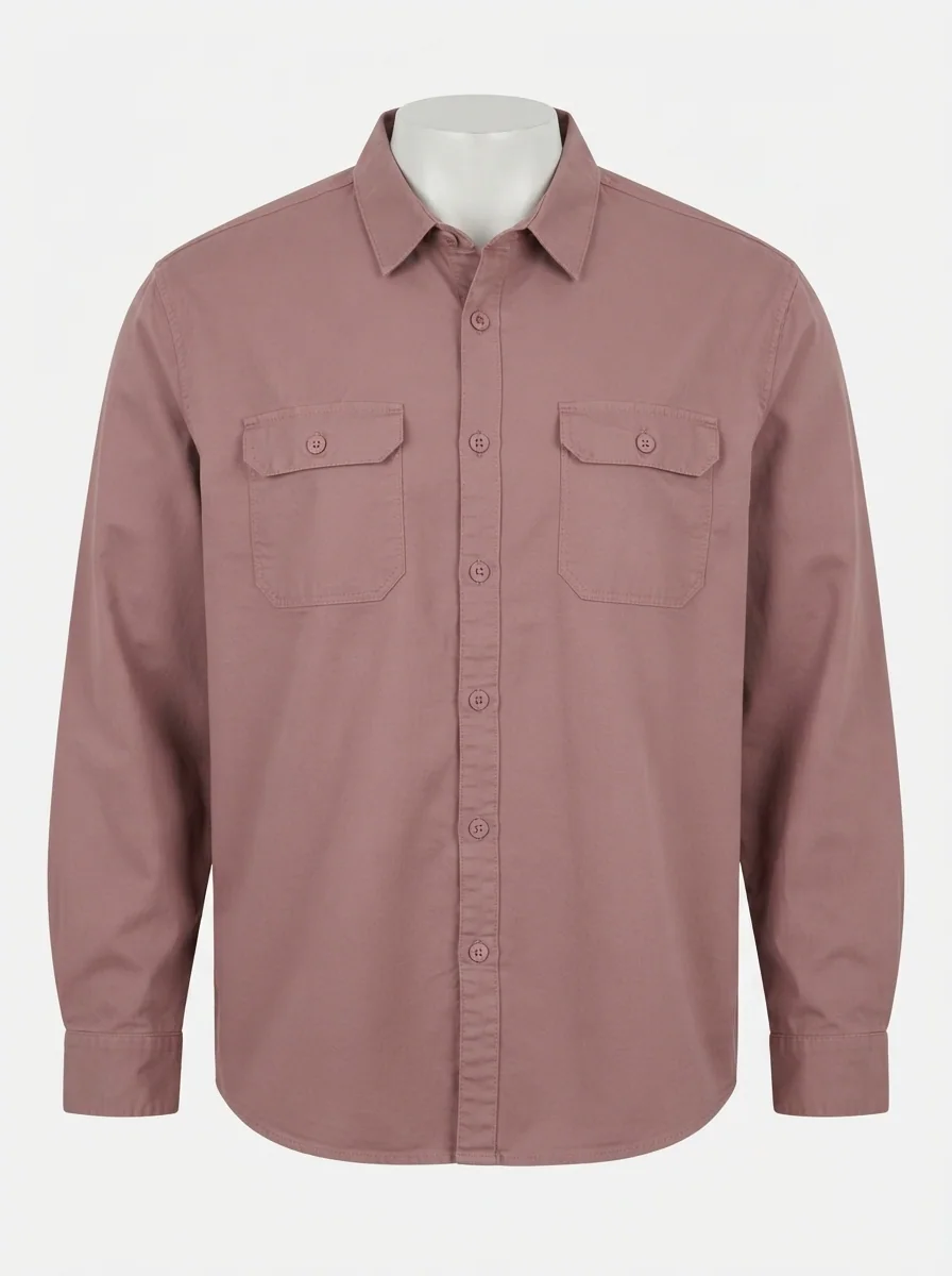 MOUNTSTONE OXFORD PLAIN SHIRT F/S, image 3