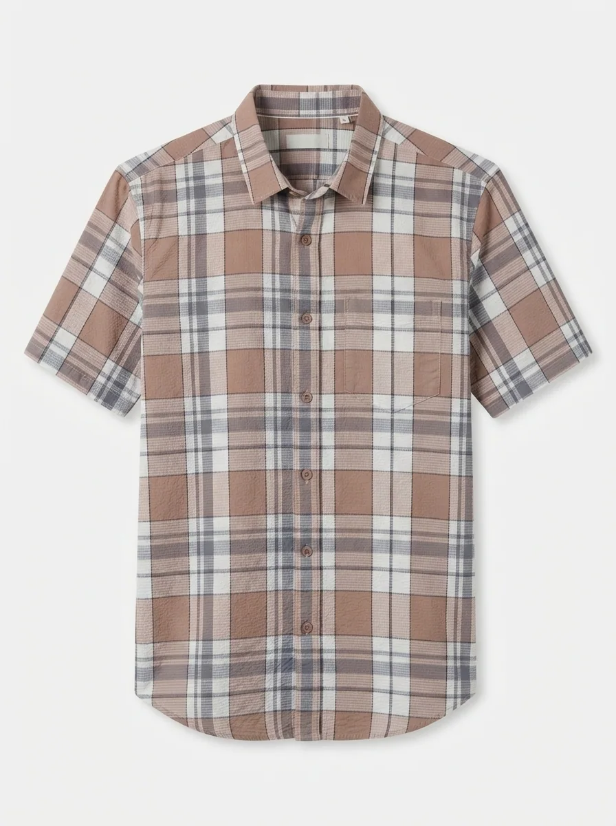 OXY POPCORN CHECK SHIRT F/S-M- BLUE&BLACK, image 3
