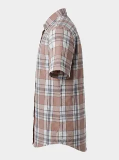OXY POPCORN CHECK SHIRT F/S-M- BLUE&BLACK 6