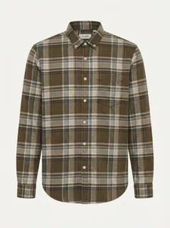 YELLOW CLOTHING CHECK SHIRT(6487) 6