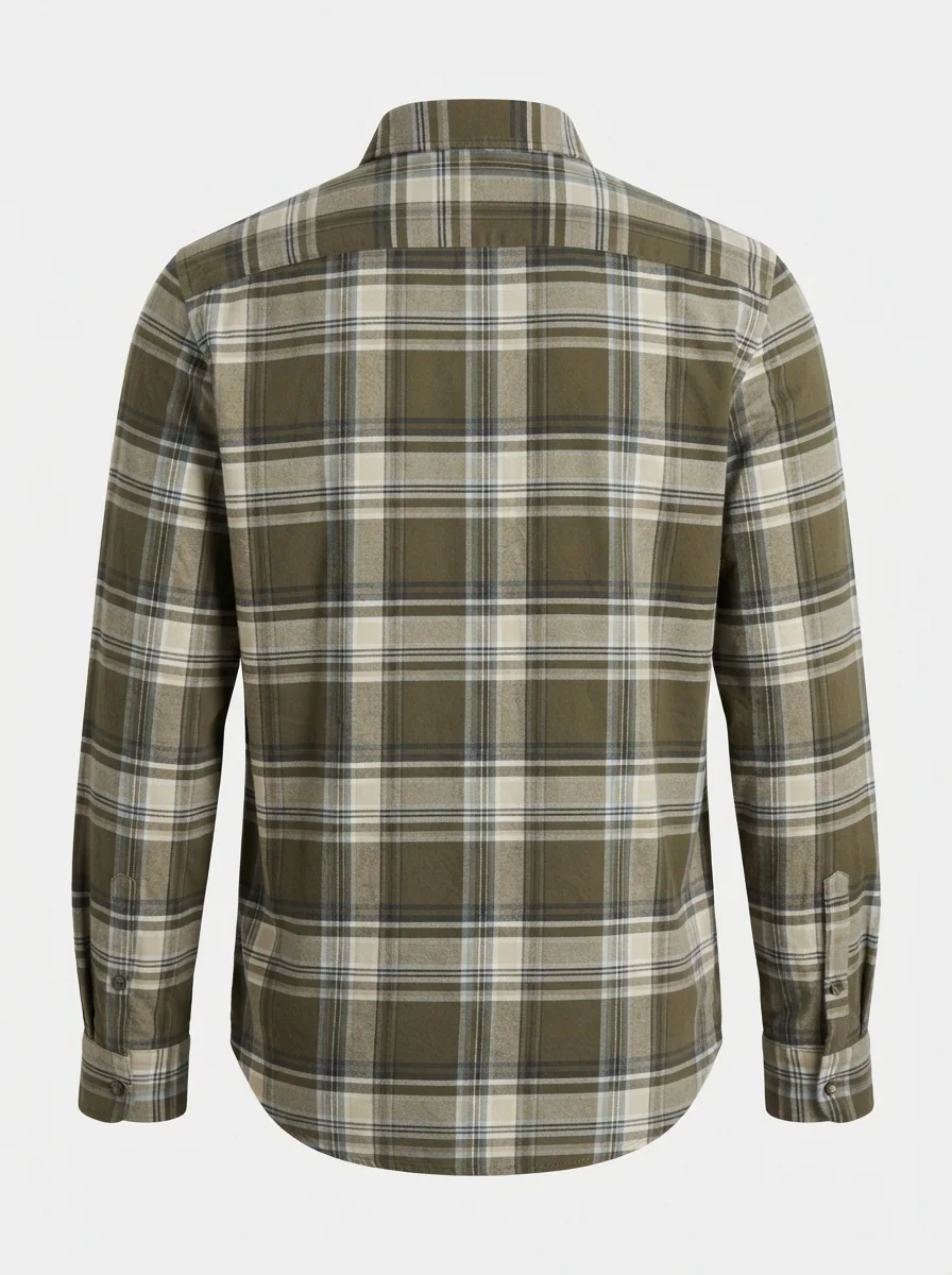 YELLOW CLOTHING CHECK SHIRT(6487), image 2