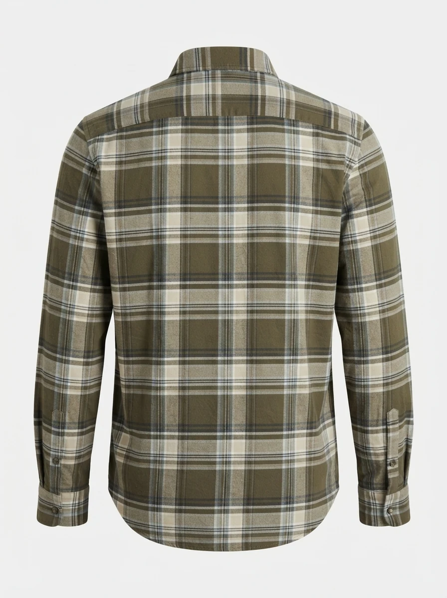 YELLOW CLOTHING CHECK SHIRT(6487), image 2