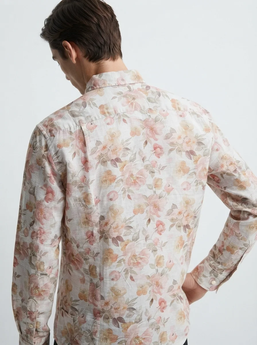 CALZADO LINEN PRINT SHIRT F/S, image 3
