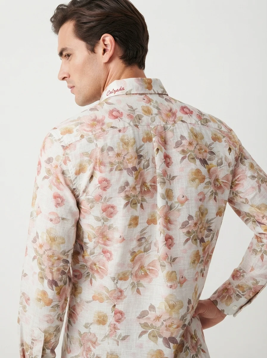 CALZADO LINEN PRINT SHIRT F/S, image 4