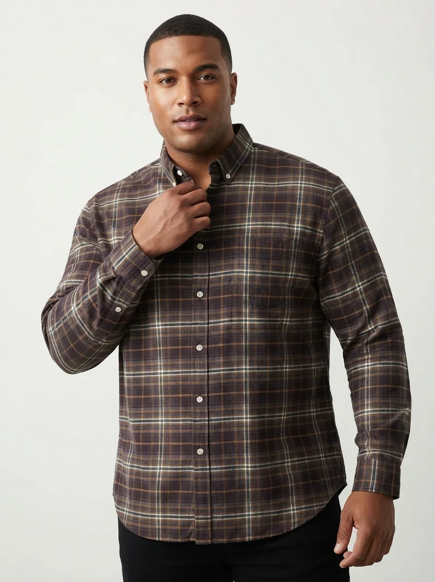 RED JEANS CHECKS F/S SHIRT, image 4