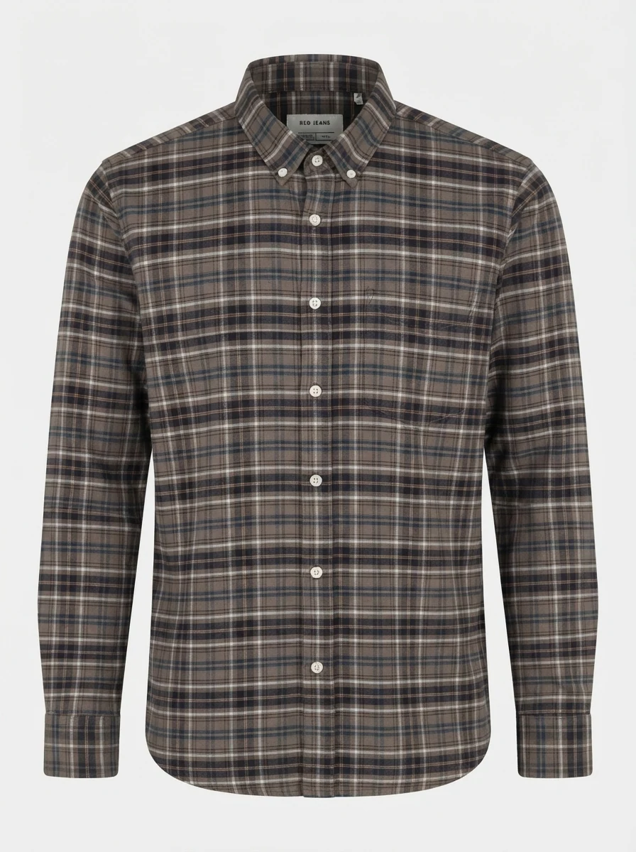 RED JEANS CHECKS F/S SHIRT, image 12