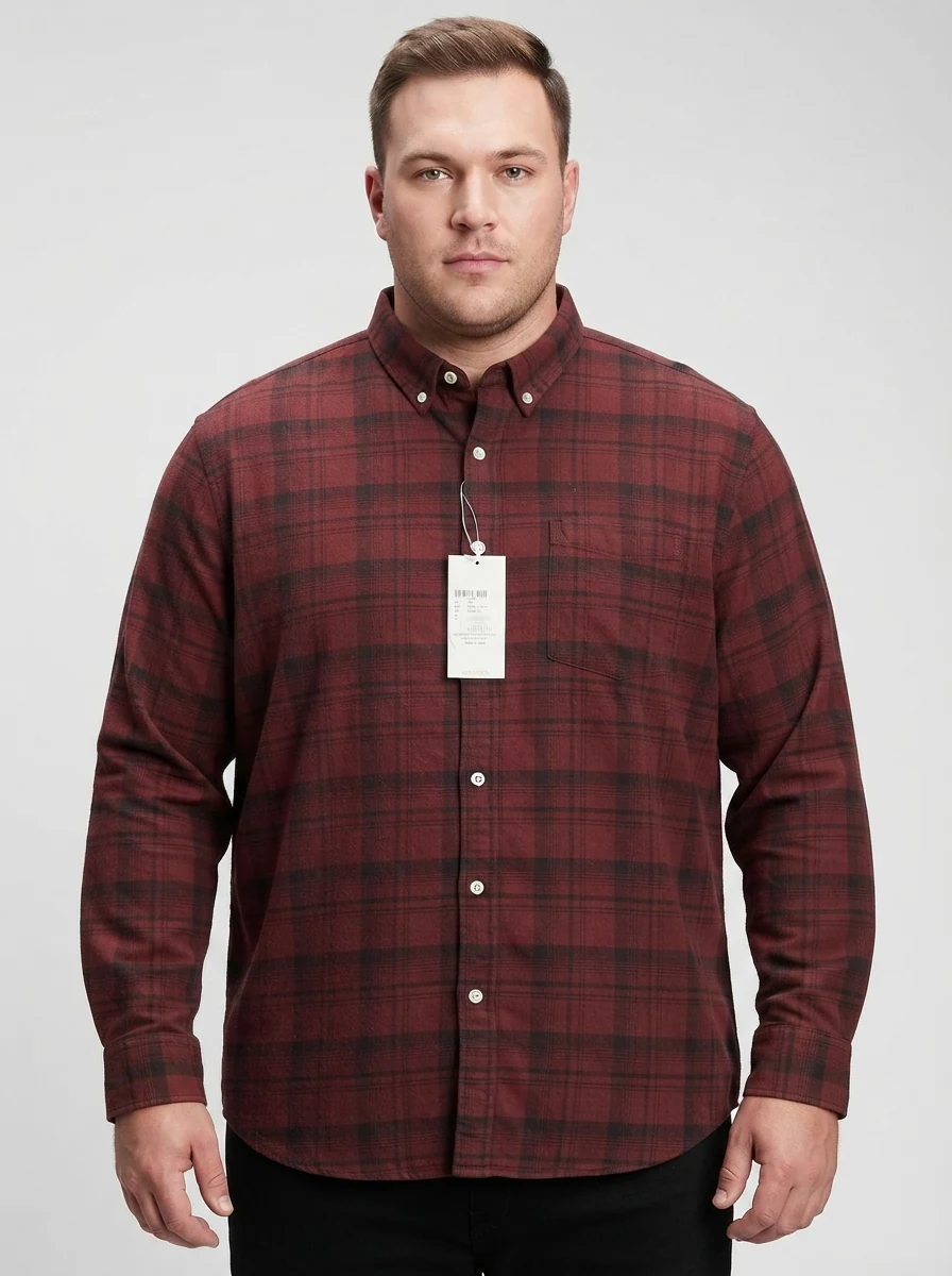 RED JEANS CHECKS F/S SHIRT, image 3