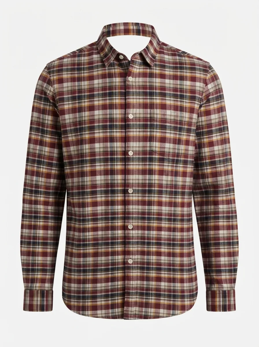RED JEANS CHECKS F/S SHIRT, image 10