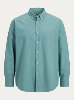 RED JEAN OXFORD PLAIN SHIRT F/S 3