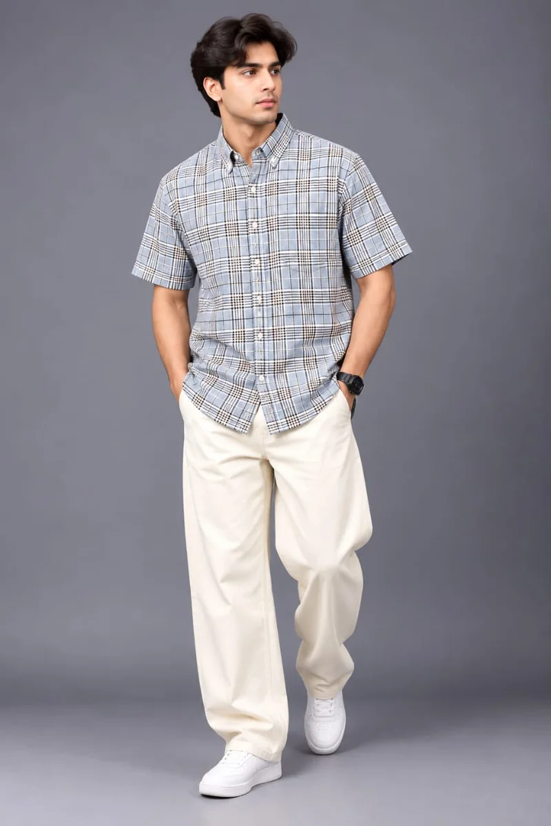 BELLIS CHECKS H/S SHIRT, image 3