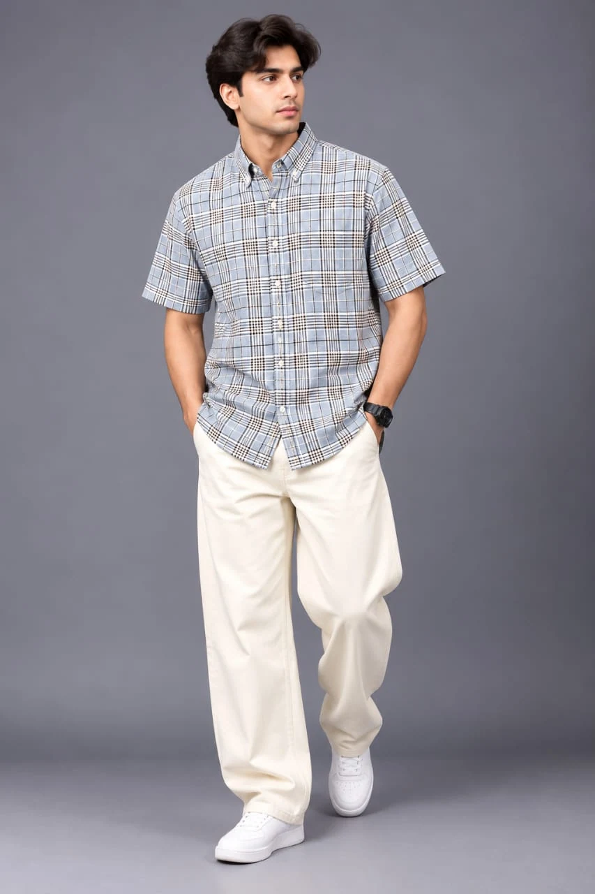 BELLIS CHECKS H/S SHIRT, image 3