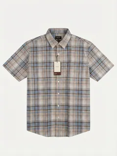 VOGUE OXFORD CHECK SHIRT H/S 3