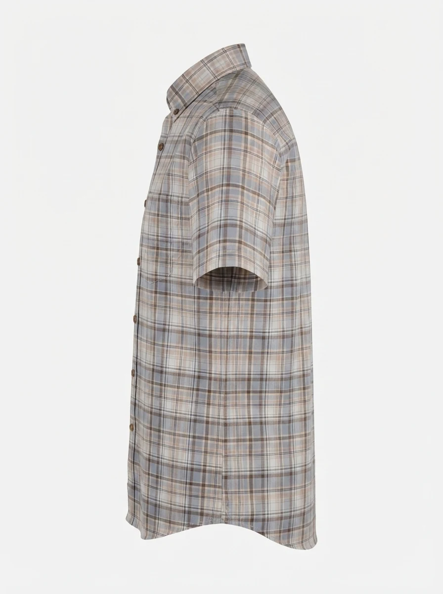 VOGUE OXFORD CHECK SHIRT H/S, image 5