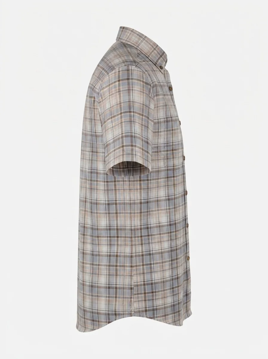 VOGUE OXFORD CHECK SHIRT H/S, image 6