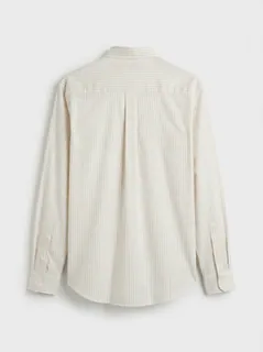 INGLISH IMP PLAIN SHIRT F/S-M-WHITE&PINK 4