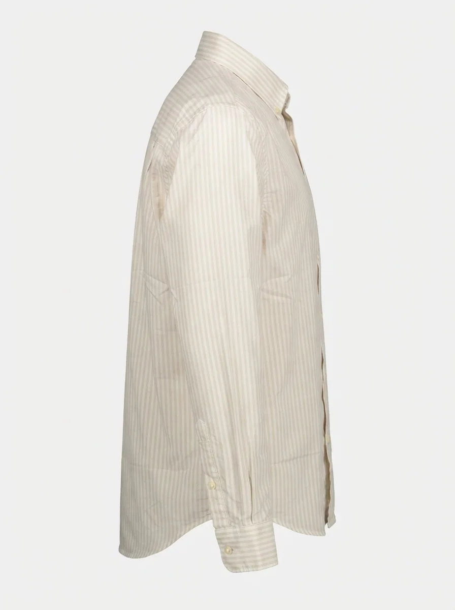 INGLISH IMP PLAIN SHIRT F/S-M-WHITE&PINK, image 5