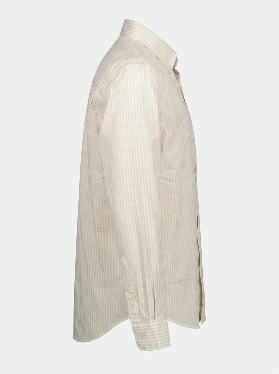 INGLISH IMP PLAIN SHIRT F/S-M-WHITE&PINK, image 5