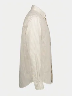 INGLISH IMP PLAIN SHIRT F/S-M-WHITE&PINK 5