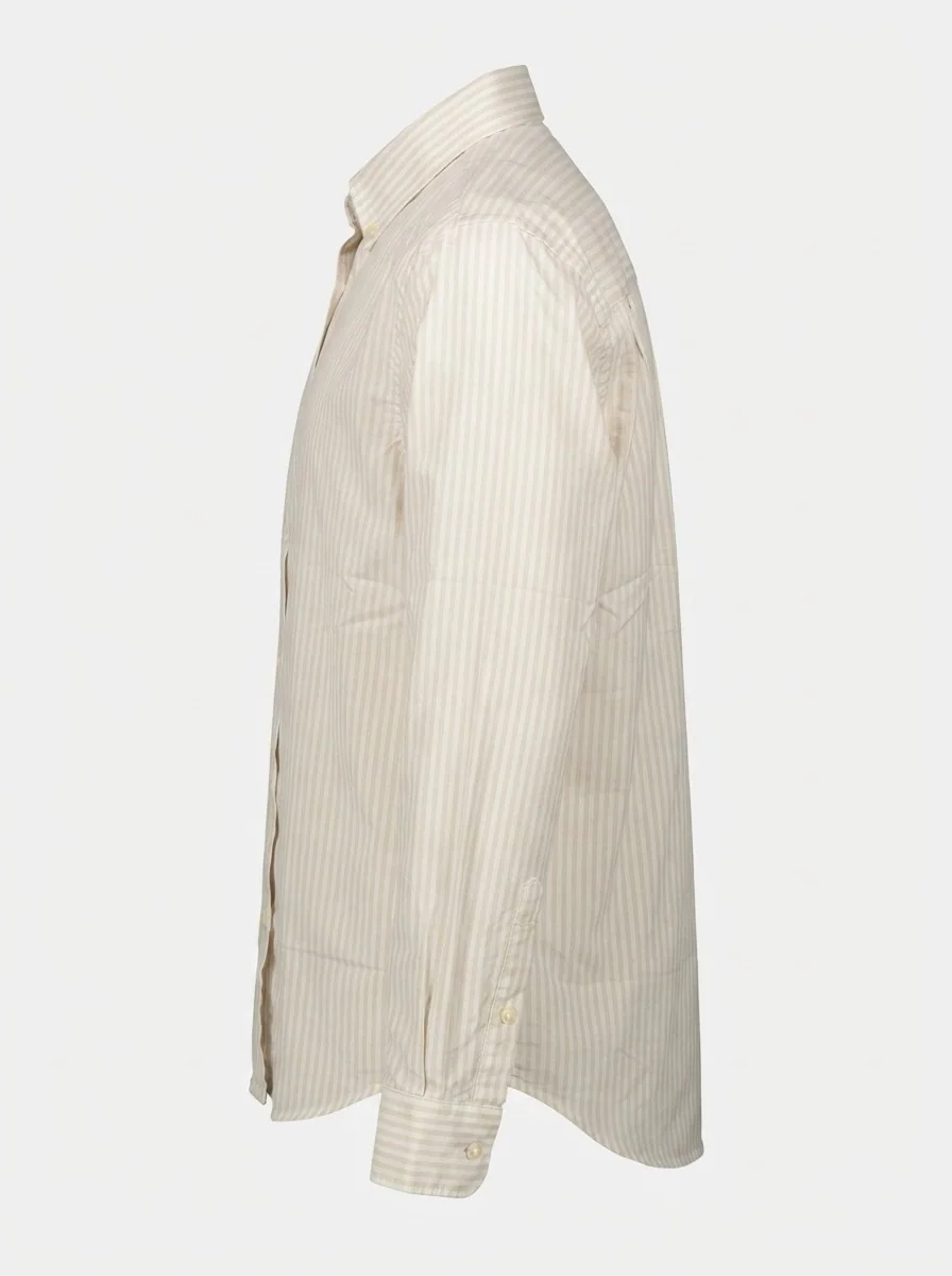 INGLISH IMP PLAIN SHIRT F/S-M-WHITE&PINK, image 6