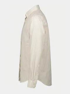 INGLISH IMP PLAIN SHIRT F/S-M-WHITE&PINK 6