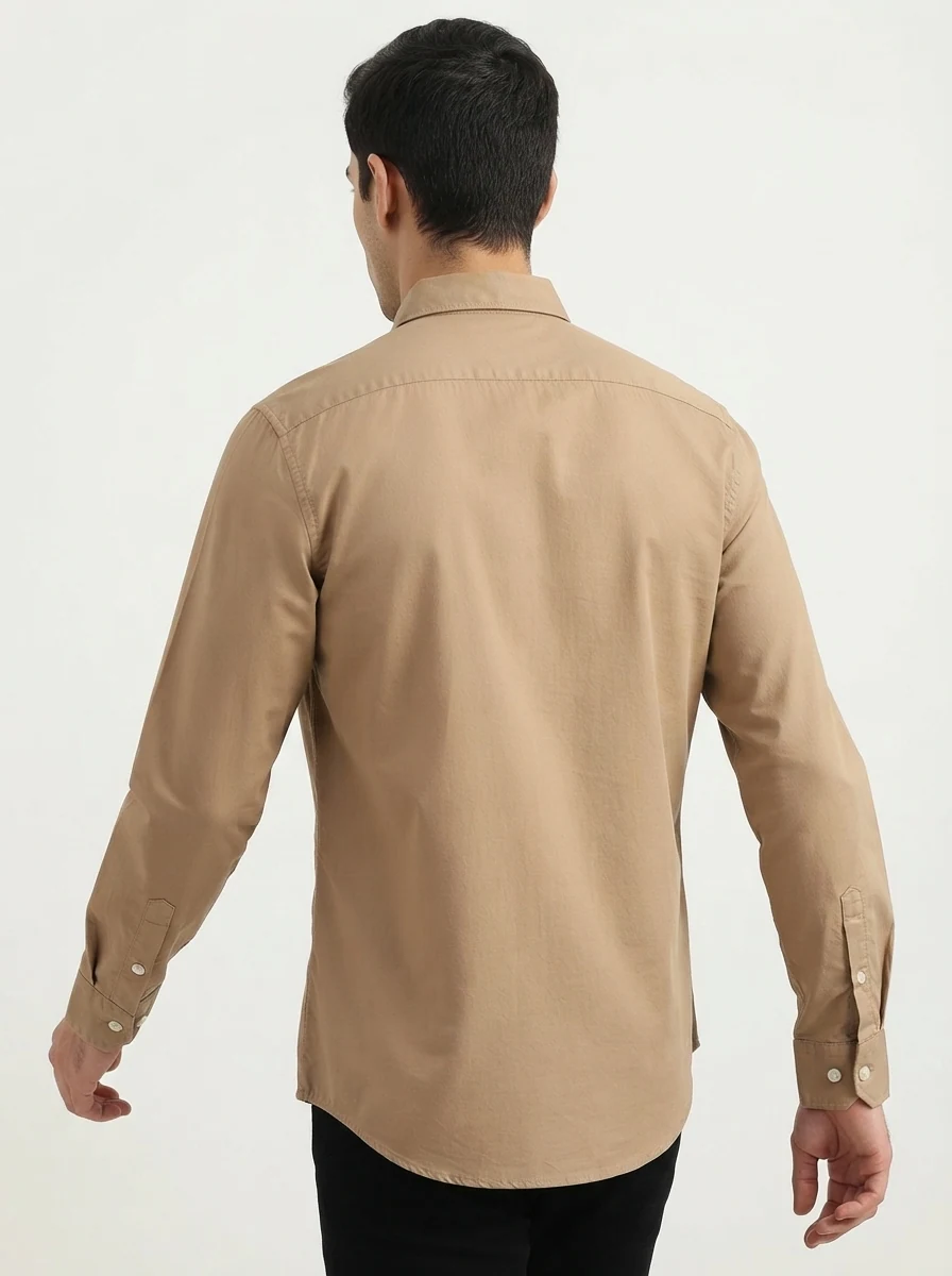 ITCHA OXFORD PLAIN SHIRT F/S, image 2