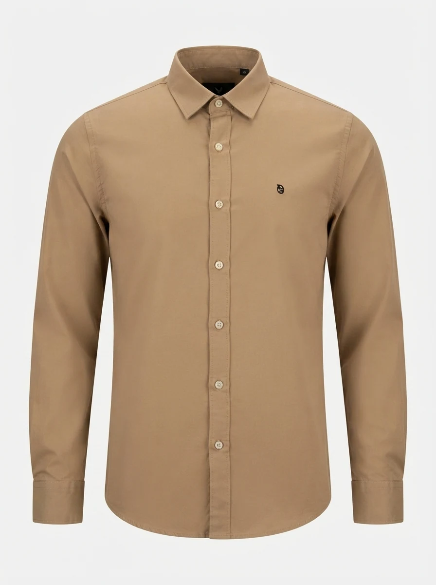 ITCHA OXFORD PLAIN SHIRT F/S, image 3