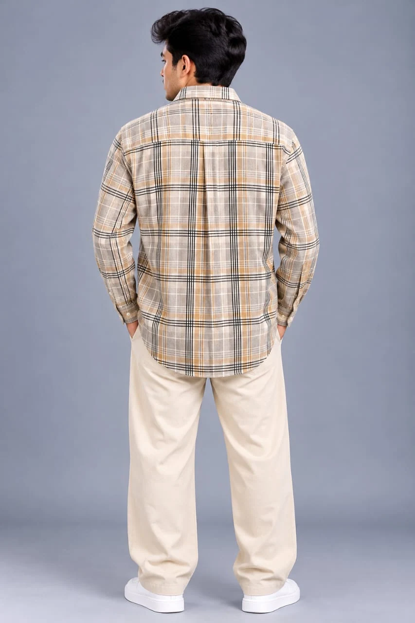 EGO POPCORN CHECKS SHIRT F/S, image 2