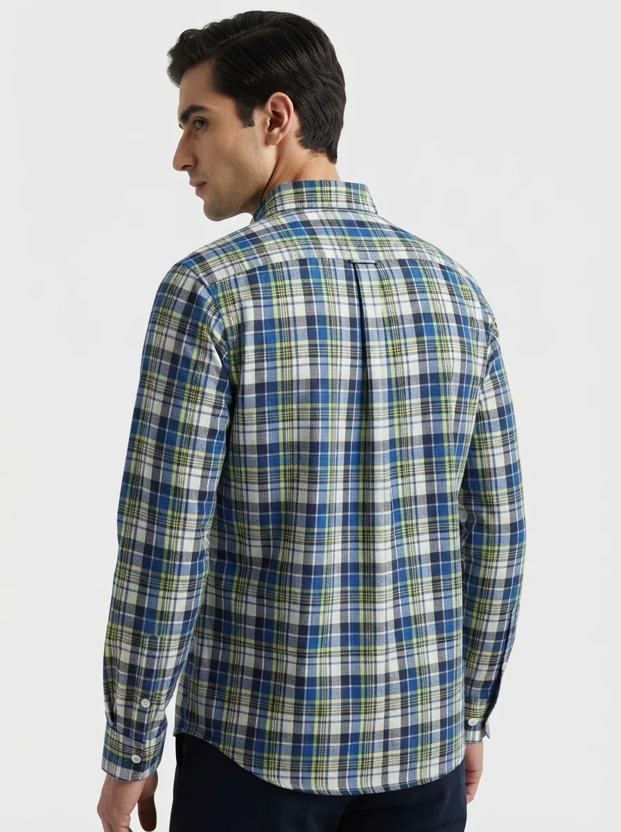 SKYDOT CHECK F/S SHIRT, image 2