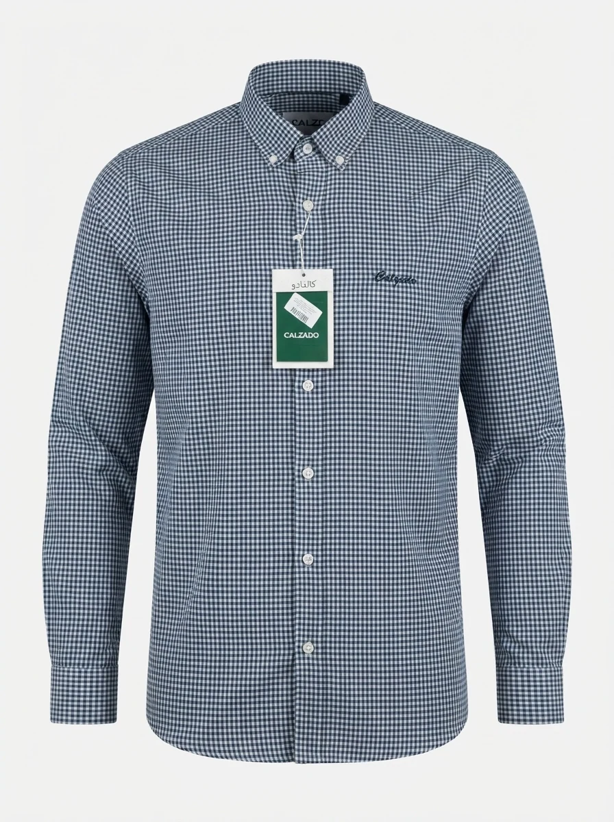 CALZADO OLD MONEY CHECKS SHIRT F/S, image 3