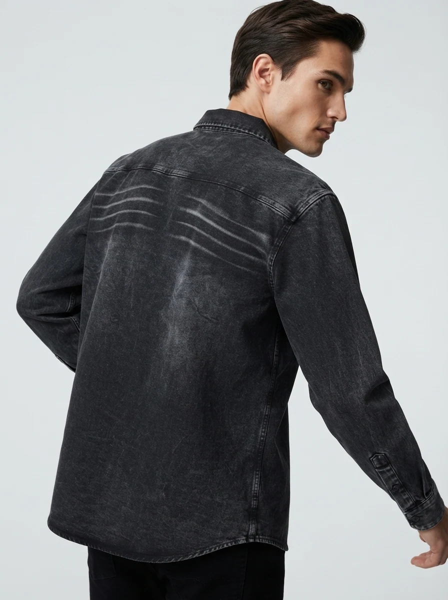 BLUE BAY DENIM SHIRT F/S, image 2