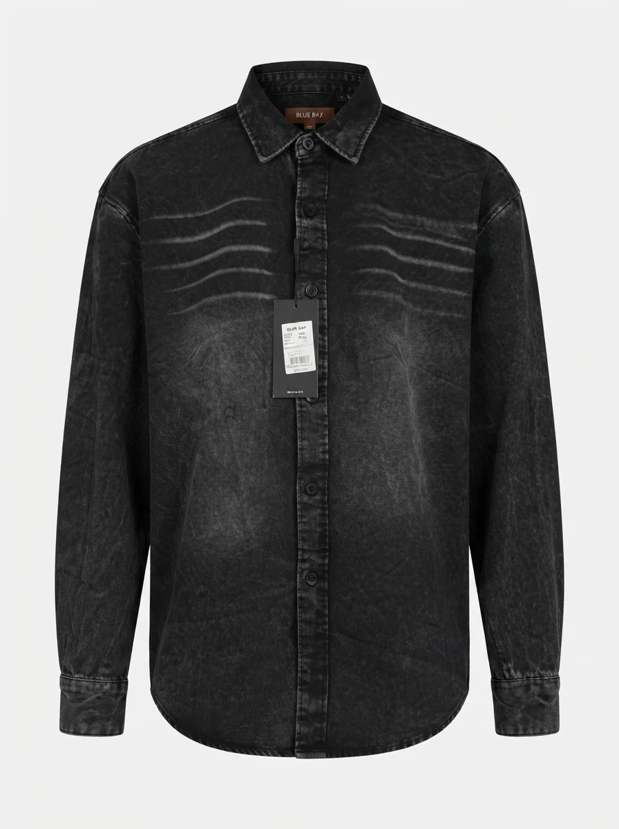 BLUE BAY DENIM SHIRT F/S, image 3