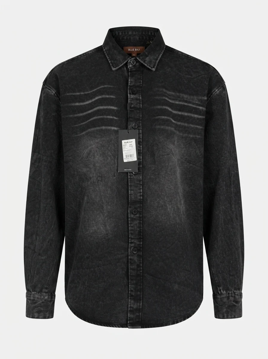 BLUE BAY DENIM SHIRT F/S, image 3