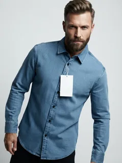 LOOPY DENIM SHIRT 1