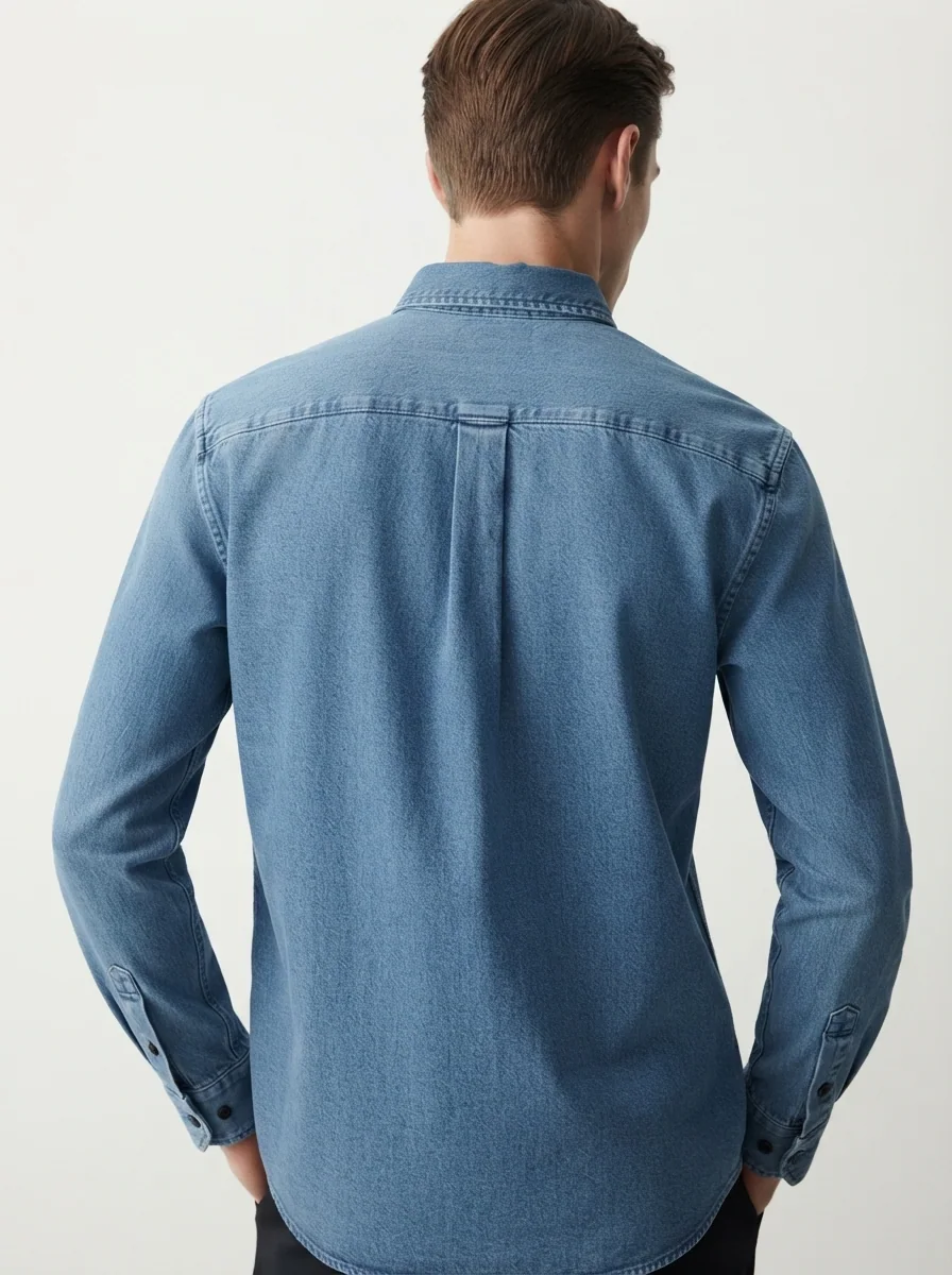 LOOPY DENIM SHIRT, image 2