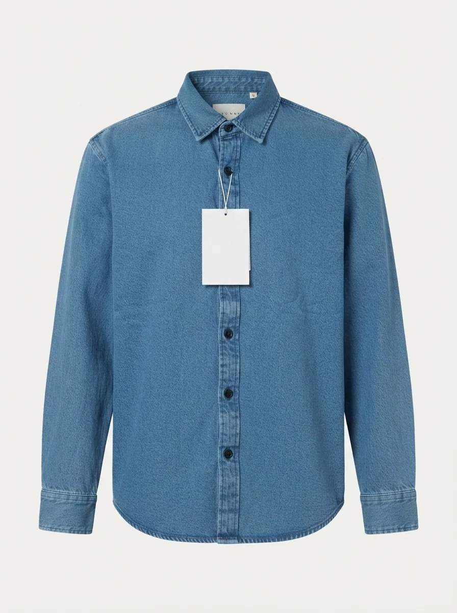LOOPY DENIM SHIRT, image 3