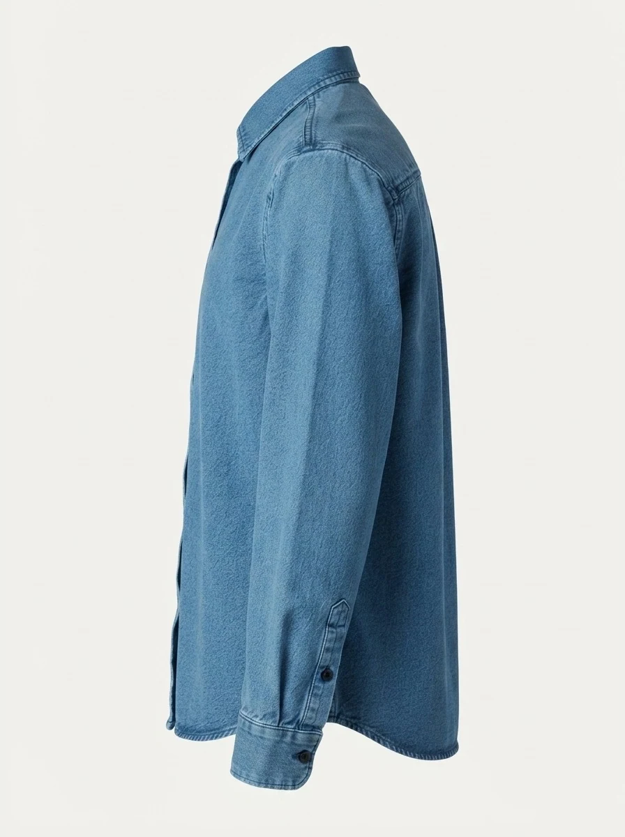 LOOPY DENIM SHIRT, image 6