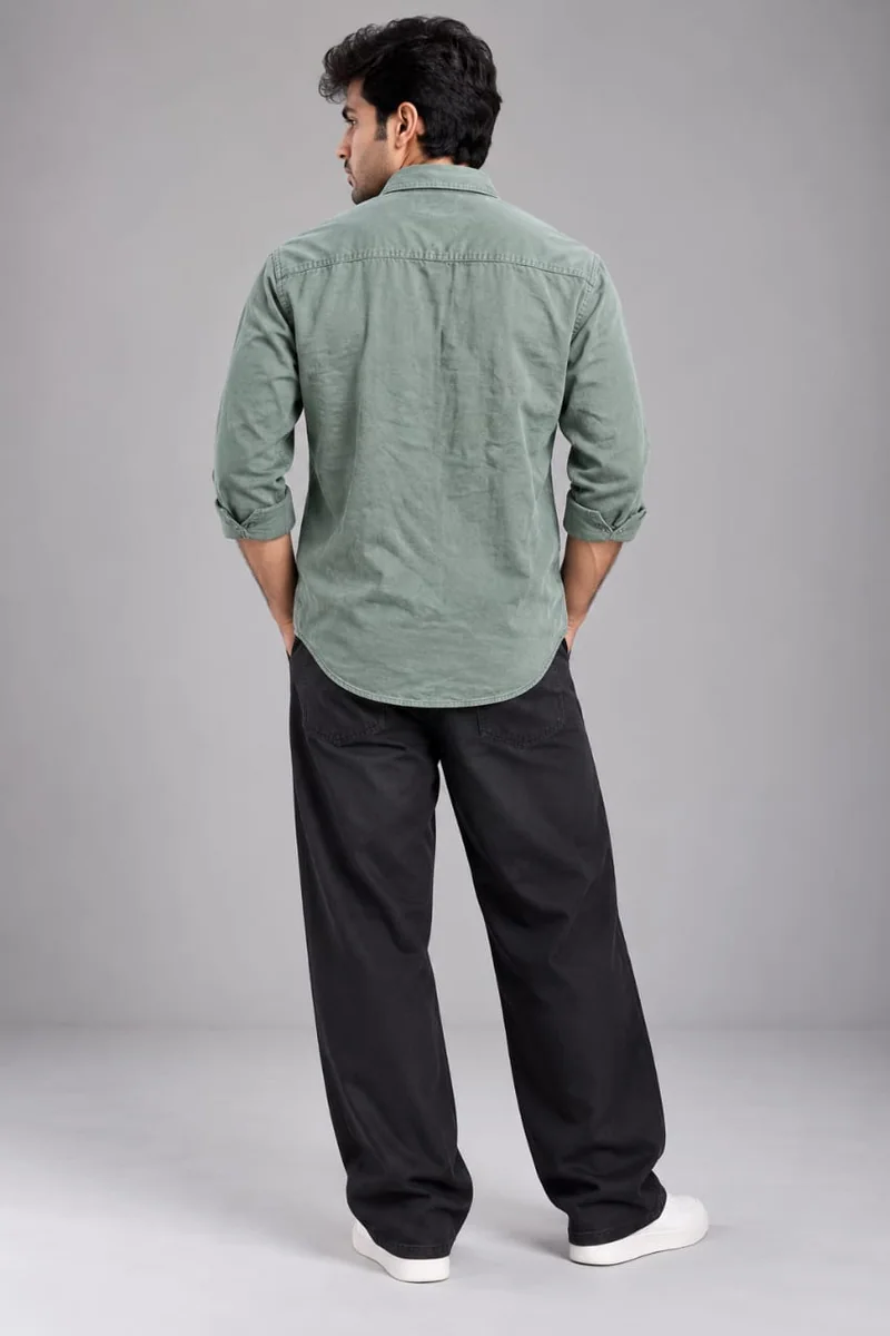 BELLIS DOUBLE POCKET F/S SHIRT, image 2
