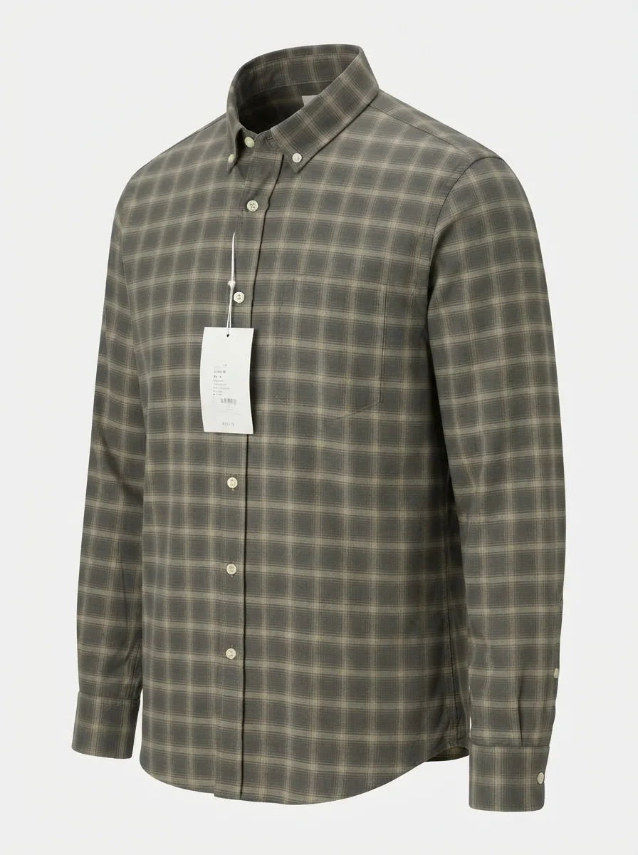 NELLY CHECK F/S SHIRT, image 5