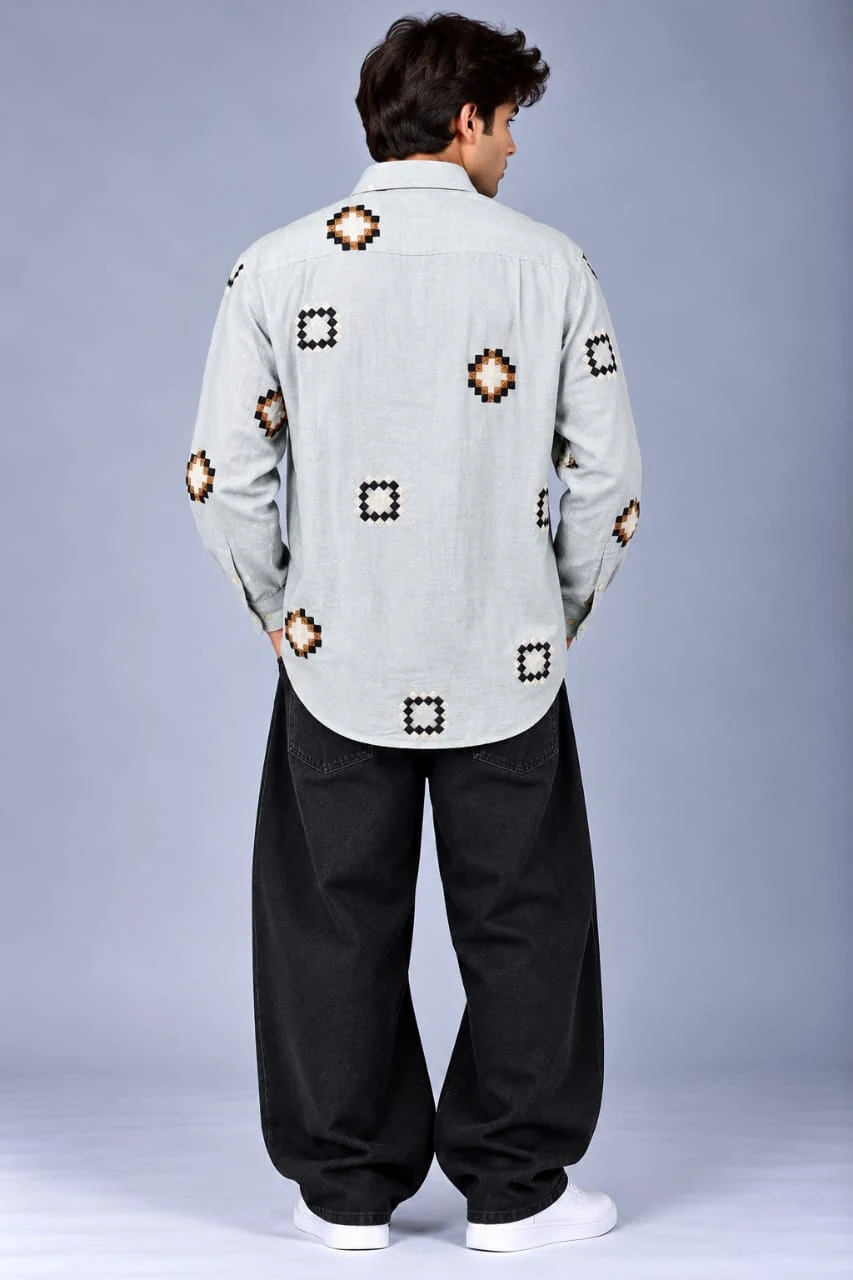 CLOFT LINEN EMB F/S, image 2