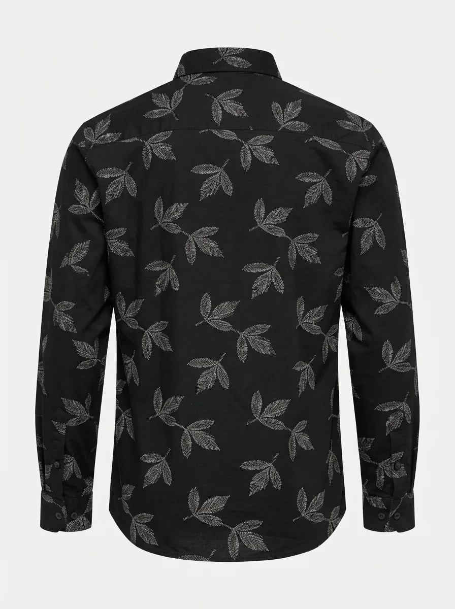 CARBON MILLSCHI SHIRT-XL-WHITE&OLIVE GREEN, image 4