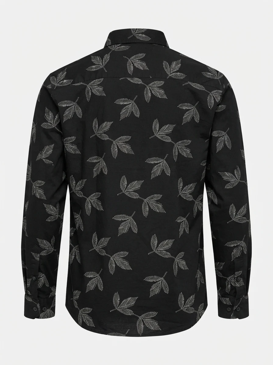 CARBON MILLSCHI SHIRT-XL-WHITE&OLIVE GREEN, image 4
