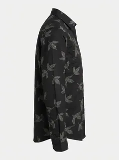 CARBON MILLSCHI SHIRT-XL-WHITE&OLIVE GREEN 6