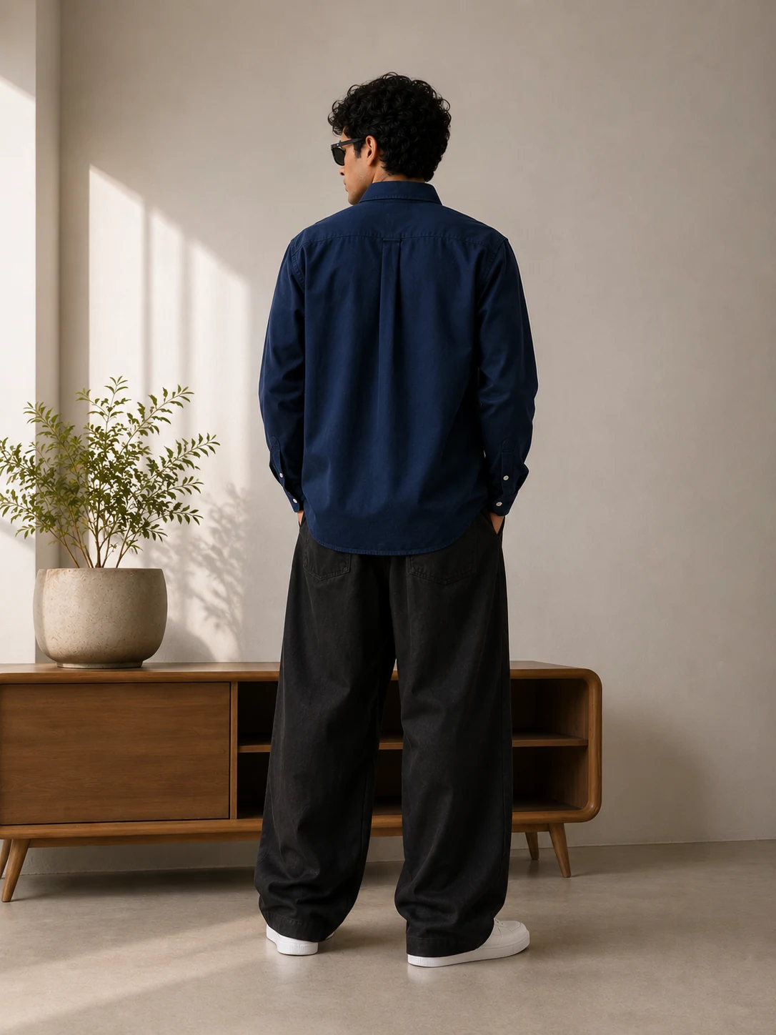 GR2059 CALZADO  OXFORD PLAIN SHIRT F/S, image 2