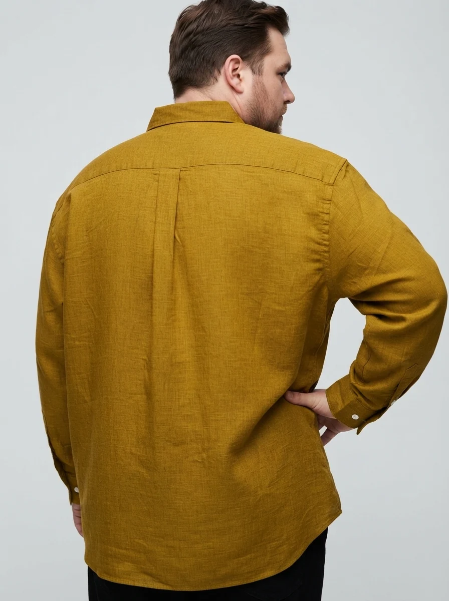 CLOFT LINEN PLAIN SHIRT F/S, image 2